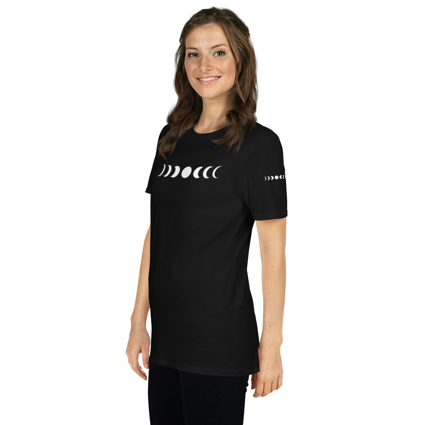 Unisex Moon Phases Shirt styled casually