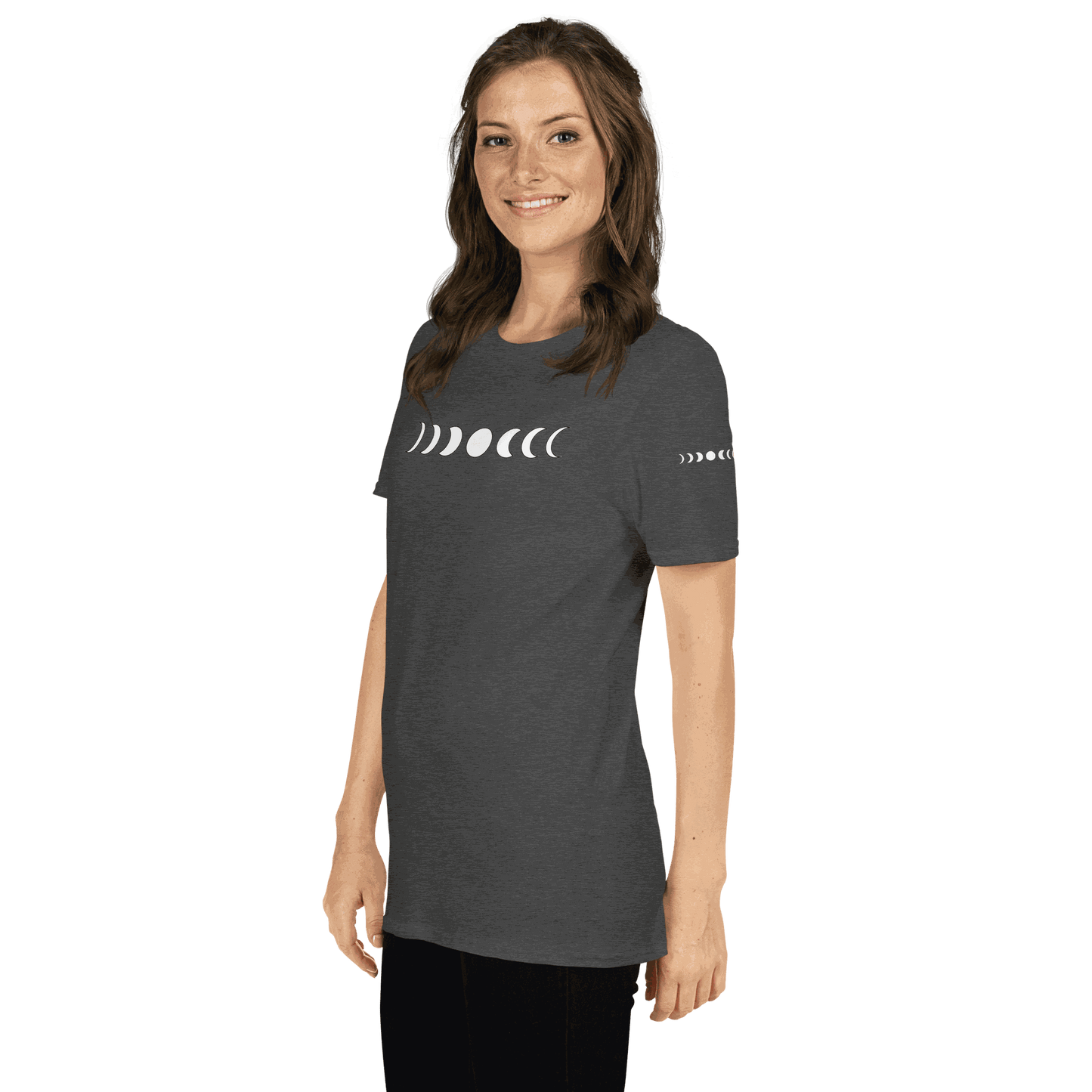 Unisex Moon Phases Shirt styled casually