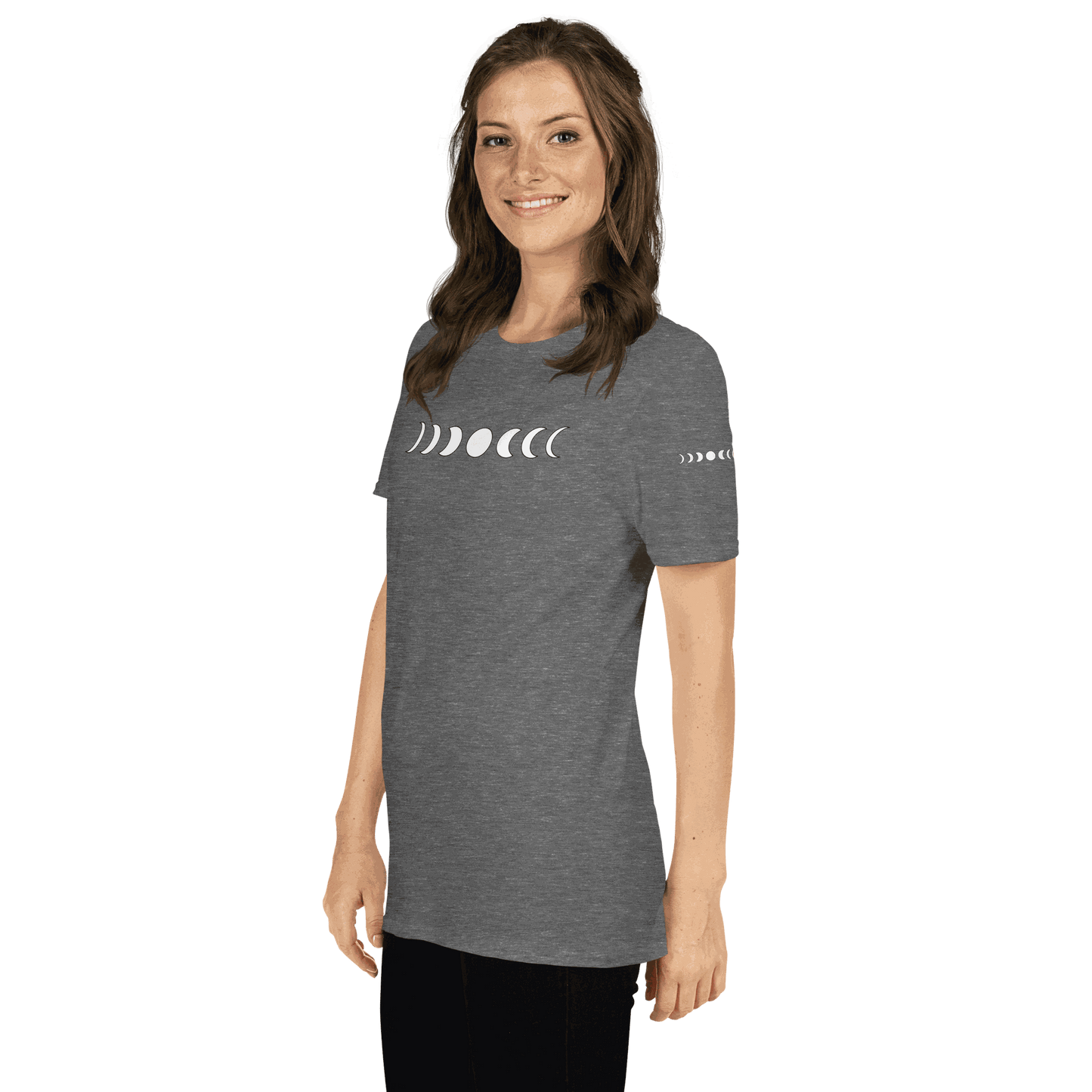 Unisex Moon Phases Shirt styled casually