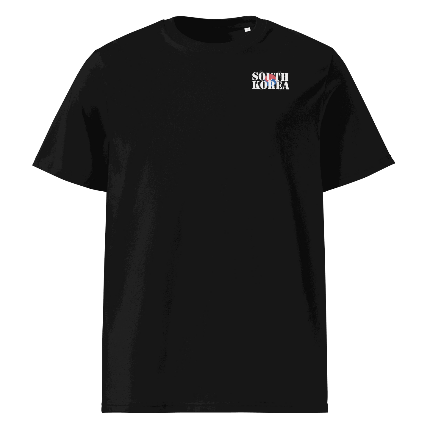 Unisex South Korea Soccer Shirt in soft cotton with bold flag lettering