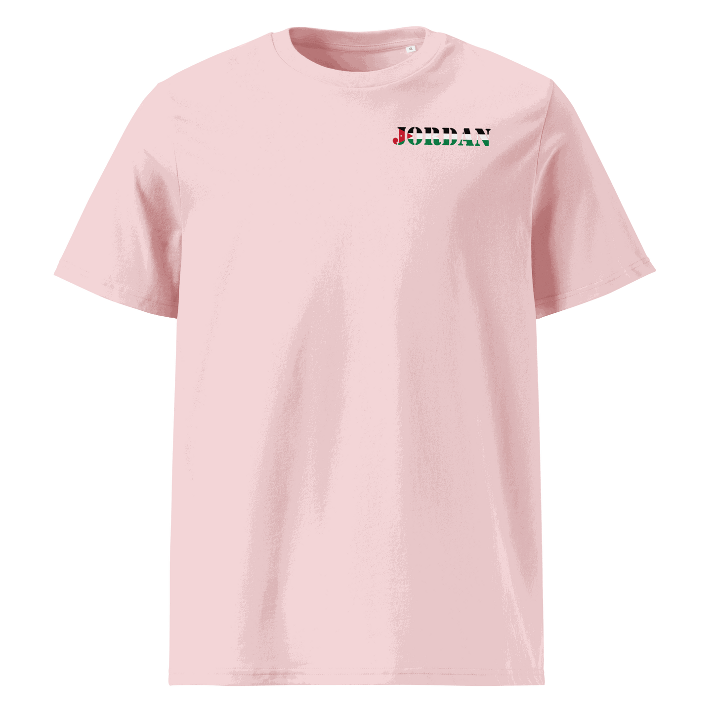 Unisex Jordan Futbol Shirt in soft cotton with bold flag lettering