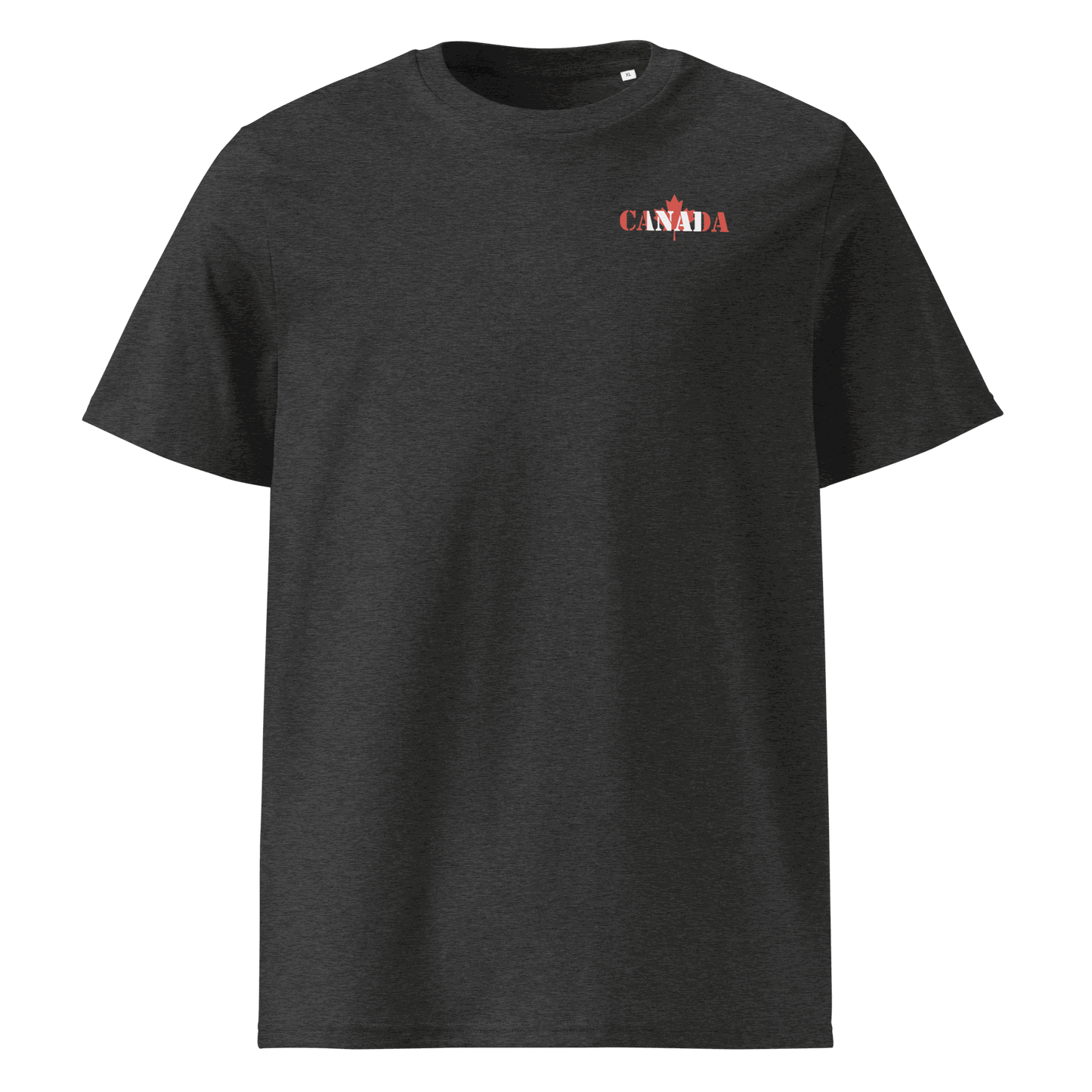 Unisex Canada Football Shirt in soft cotton, bold national flag lettering