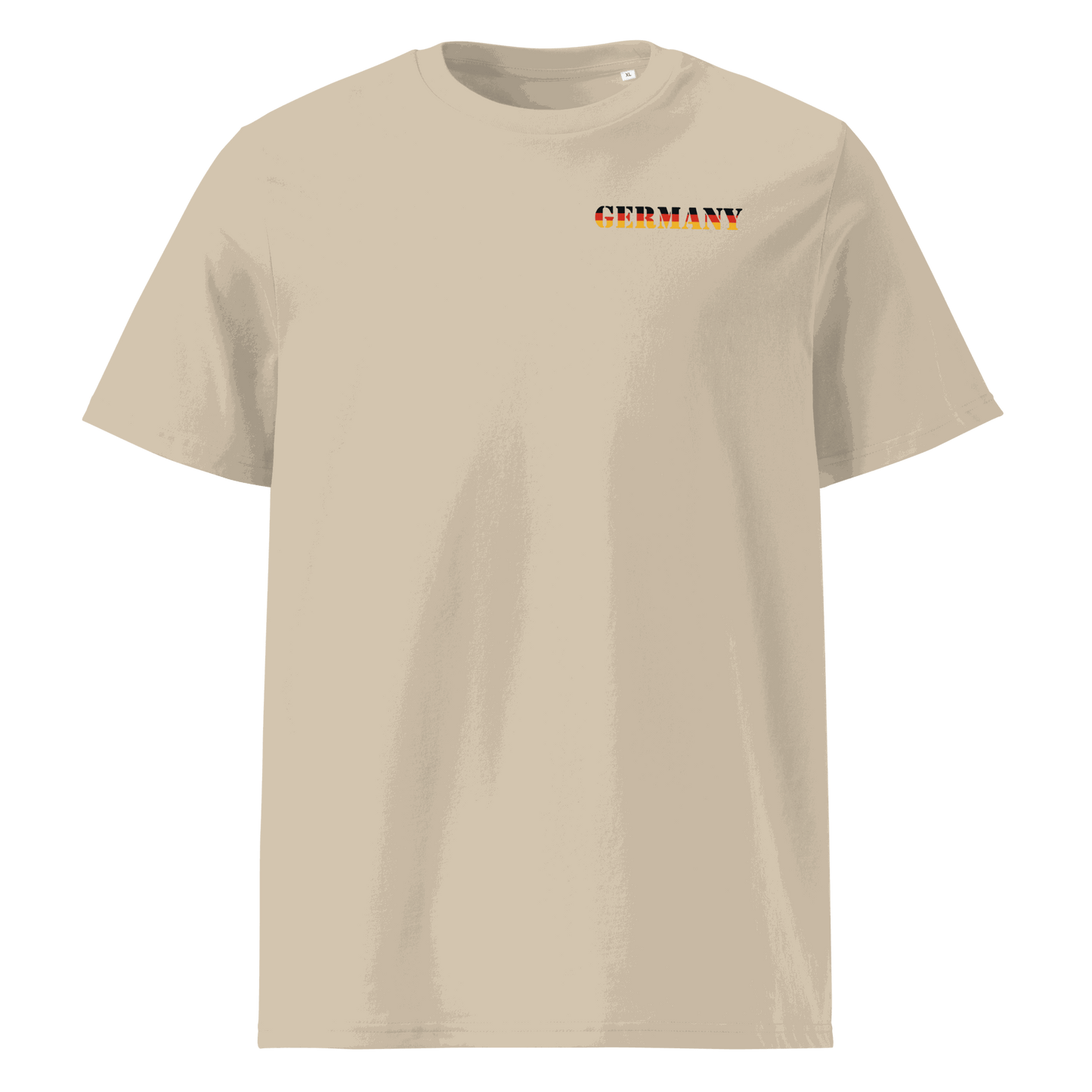 Unisex Germany Football Shirt in soft cotton with bold flag lettering