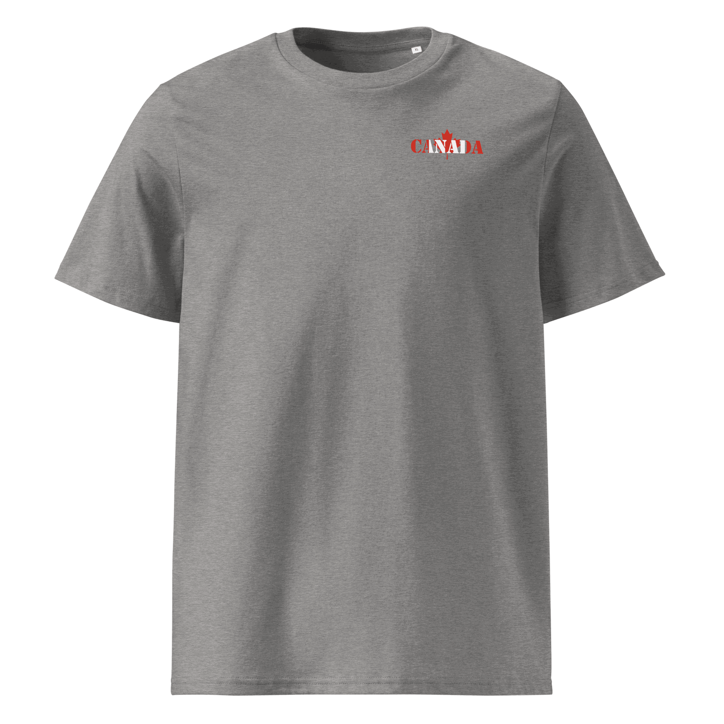 Unisex Canada Football Shirt in soft cotton, bold national flag lettering