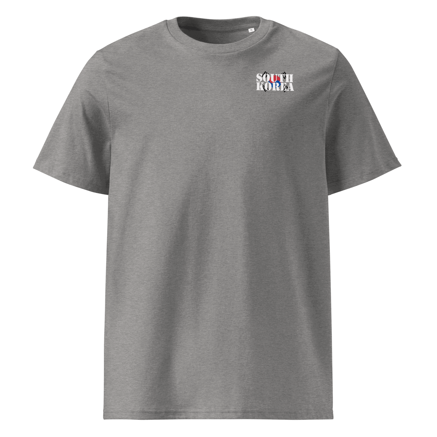 Unisex South Korea Soccer Shirt in soft cotton with bold flag lettering