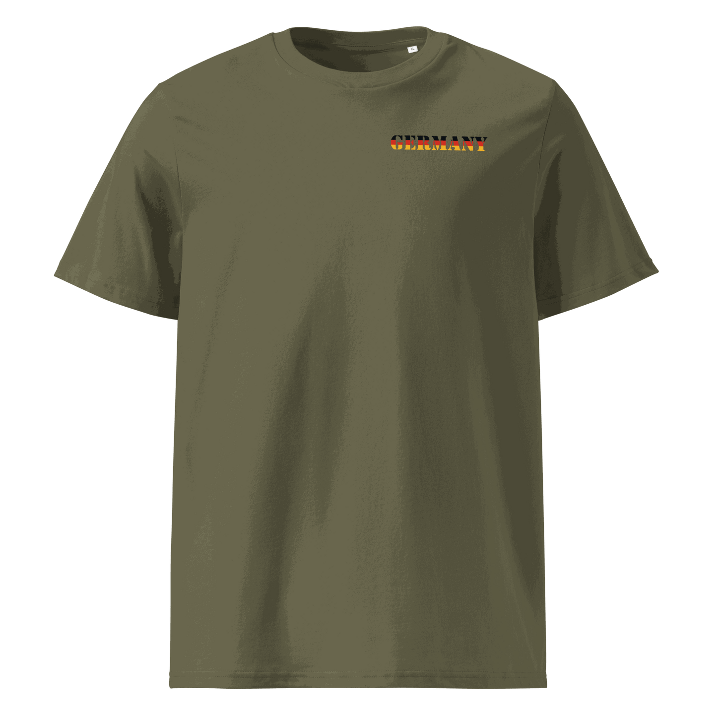 Unisex Germany Football Shirt in soft cotton with bold flag lettering