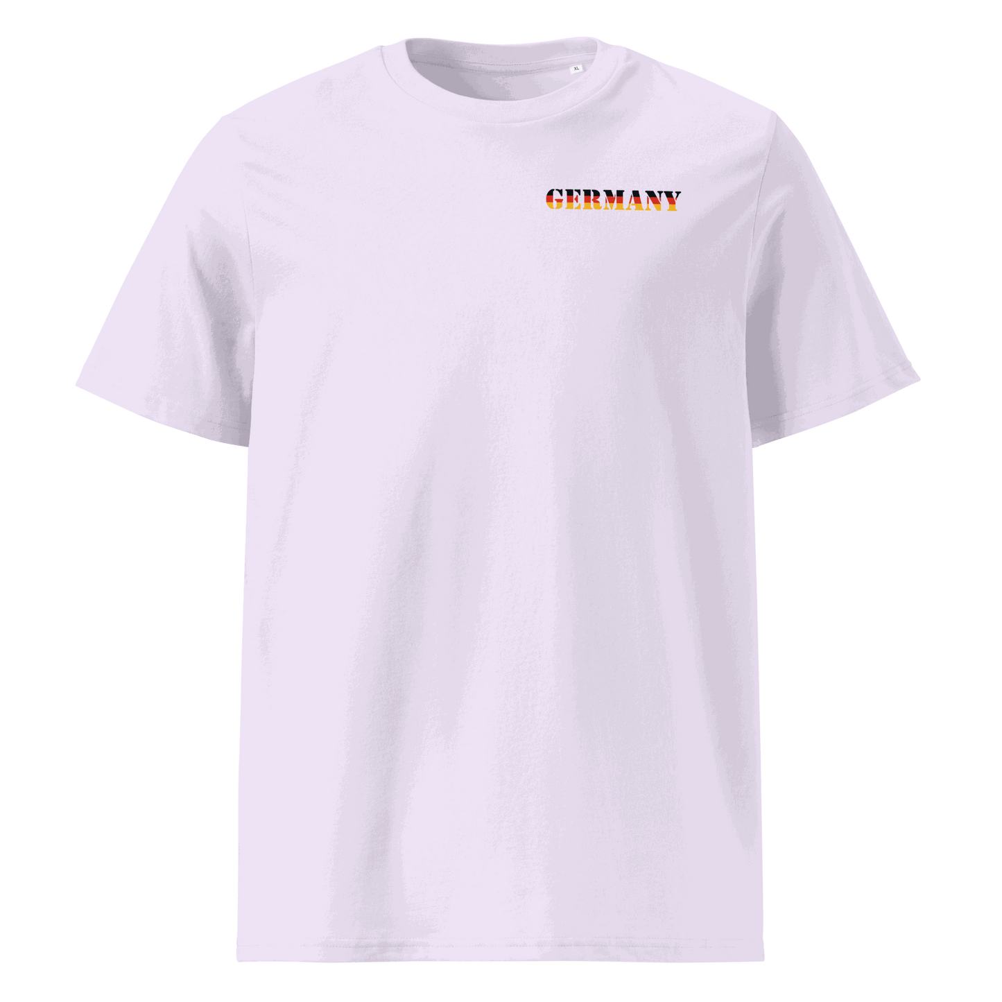 Unisex Germany Football Shirt in soft cotton with bold flag lettering