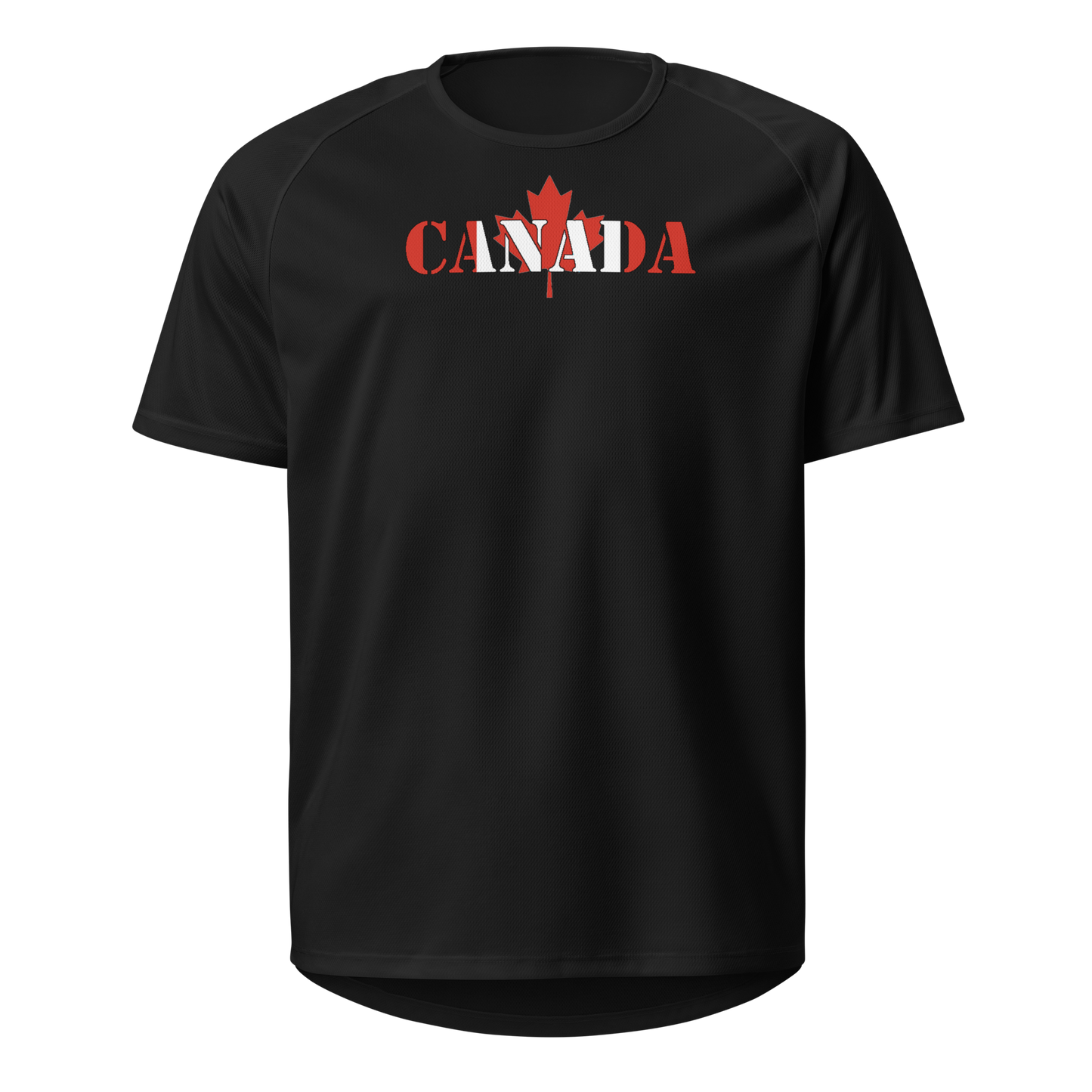Canada Play for Glory Shirt with bold lettering in red and white