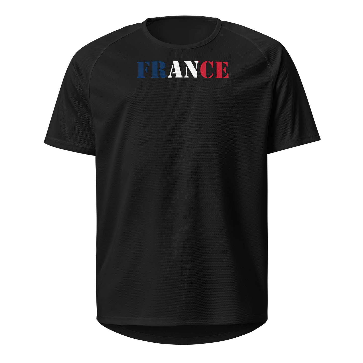 France Play for Glory Shirt with bold lettering in blue, white, and red