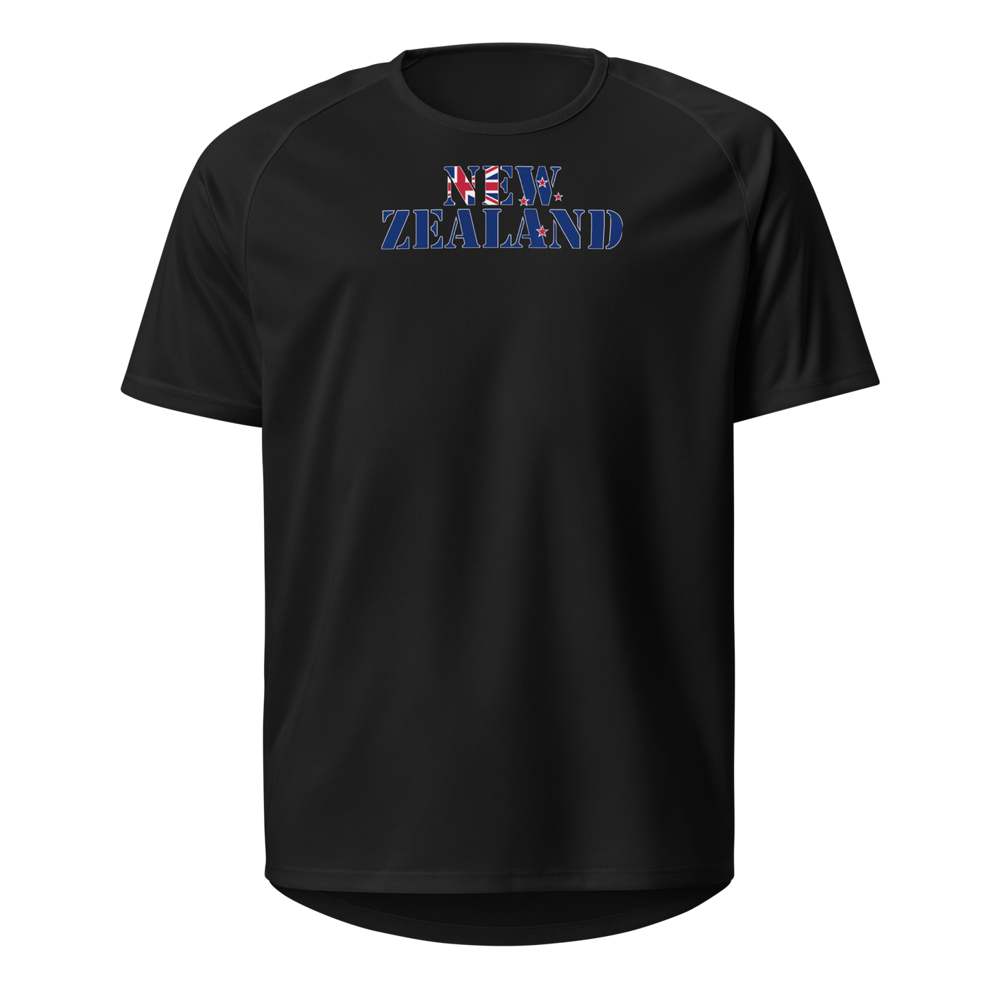 New Zealand Play for Glory Shirt with bold lettering and fern design