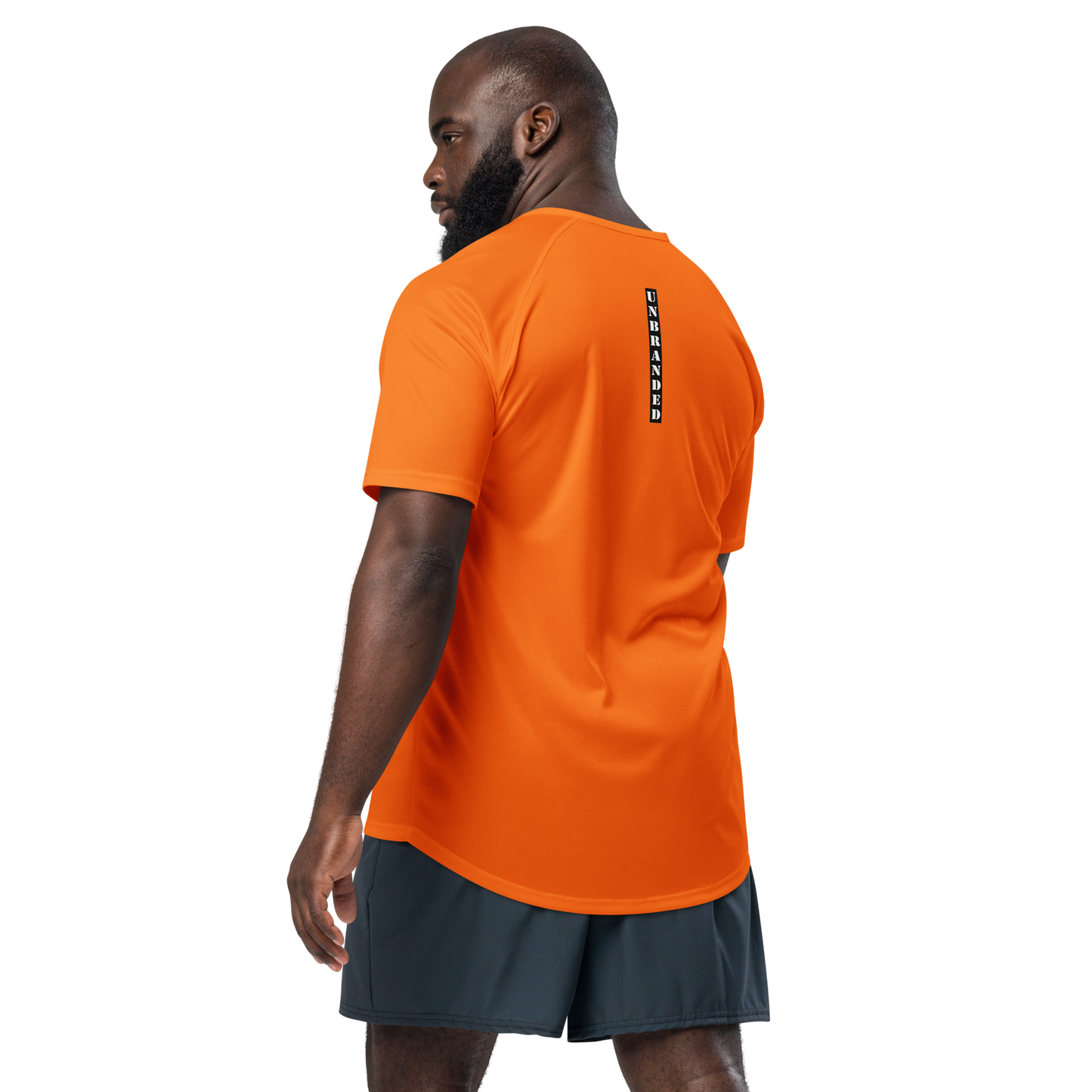 Unbranded Jersey with vertical “Unbranded” label