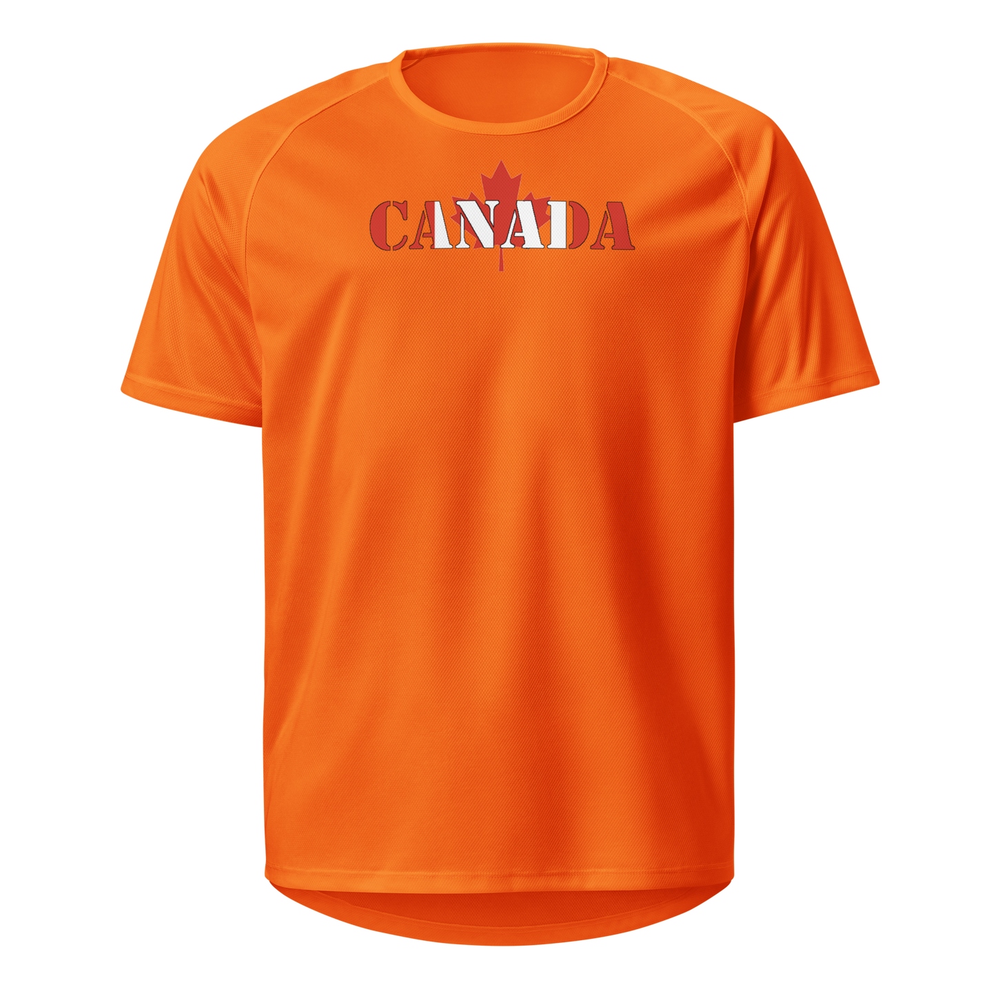 Canada Play for Glory Shirt with bold lettering in red and white