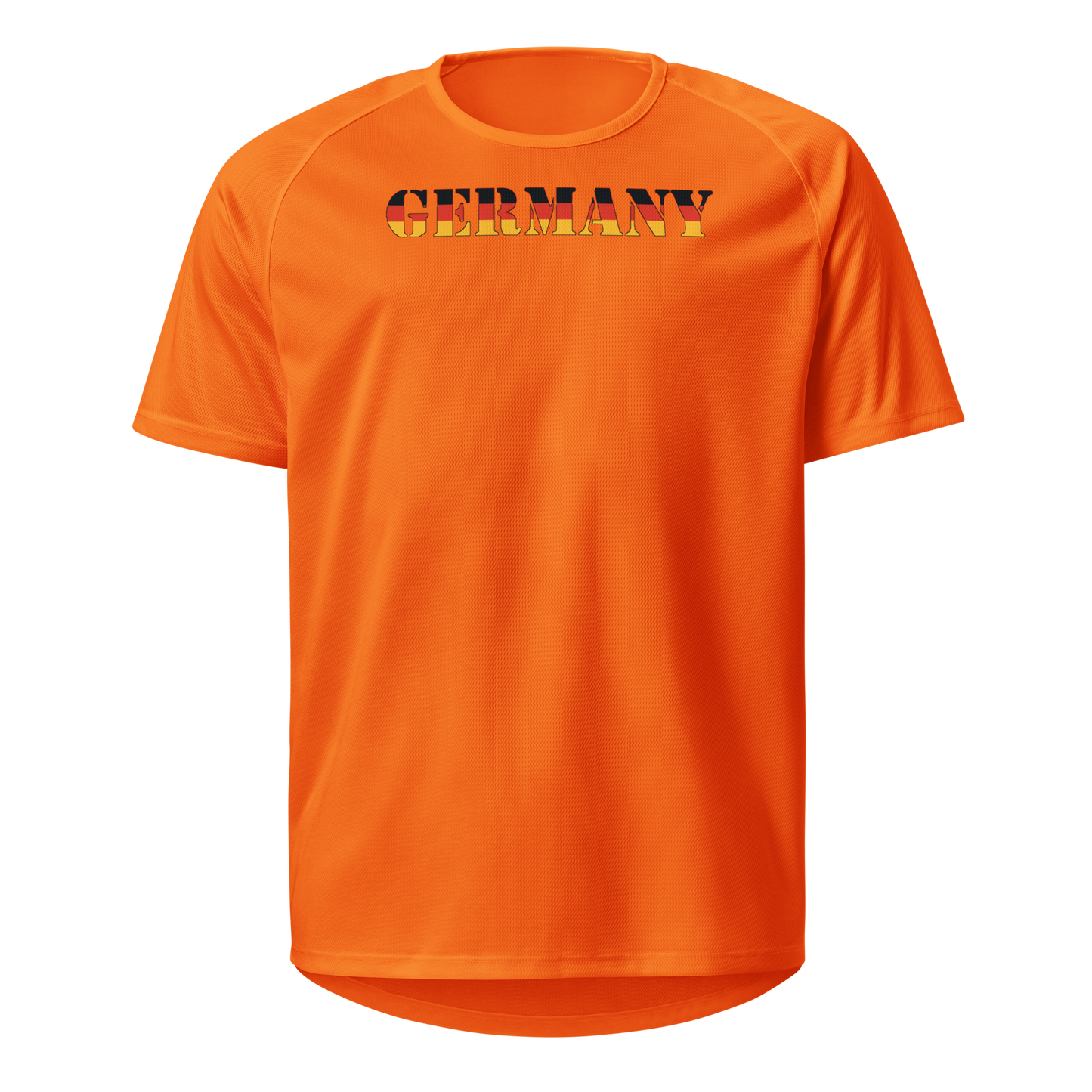 Germany Play for Glory Shirt with bold lettering in black, red, and gold
