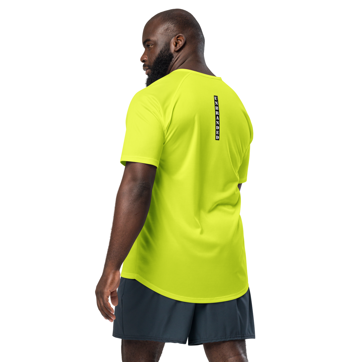 Unbranded Jersey with vertical “Unbranded” label