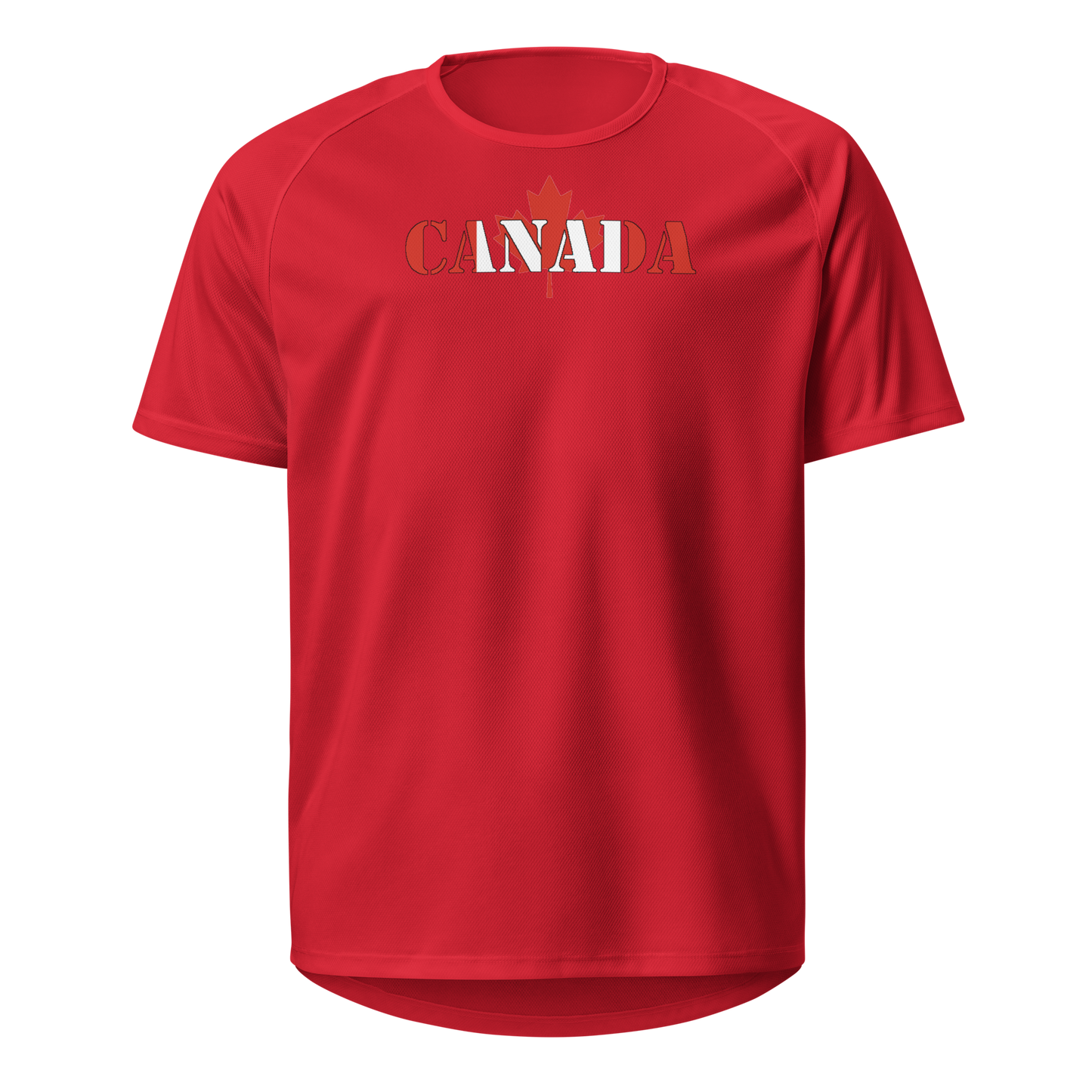Canada Play for Glory Shirt with bold lettering in red and white
