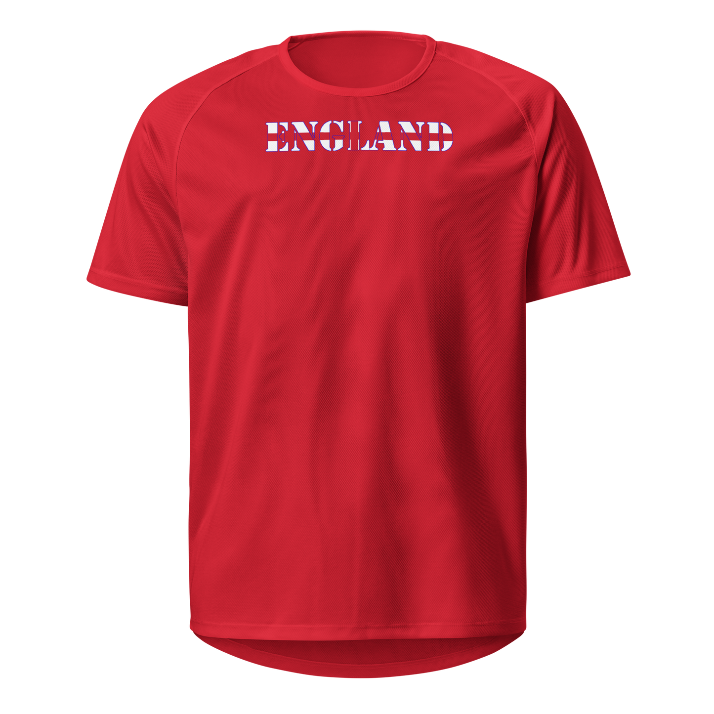 England Play for Glory Shirt with bold lettering in red and white