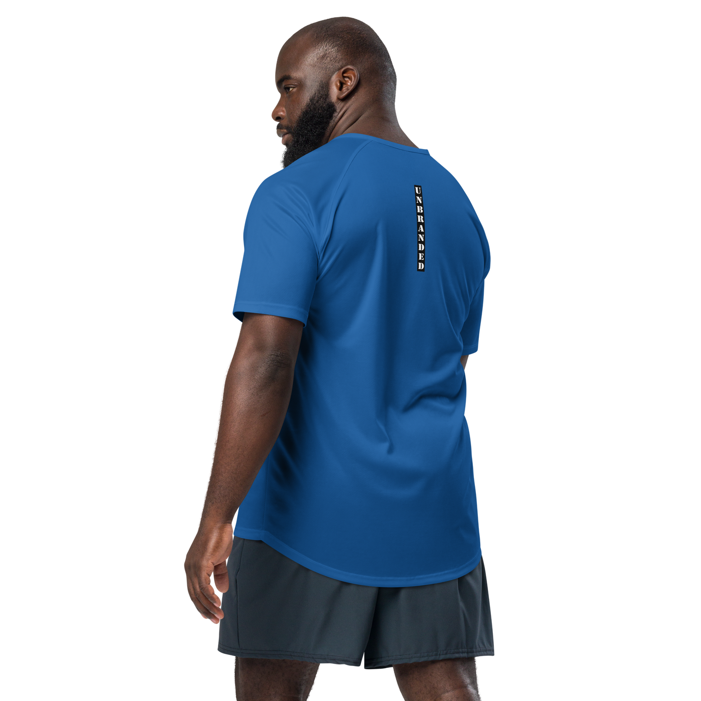 Unbranded Jersey with vertical “Unbranded” label