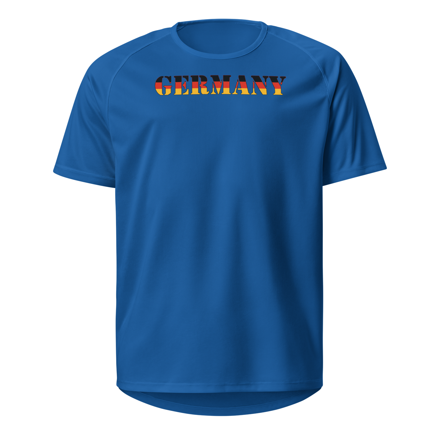 Germany Play for Glory Shirt with bold lettering in black, red, and gold