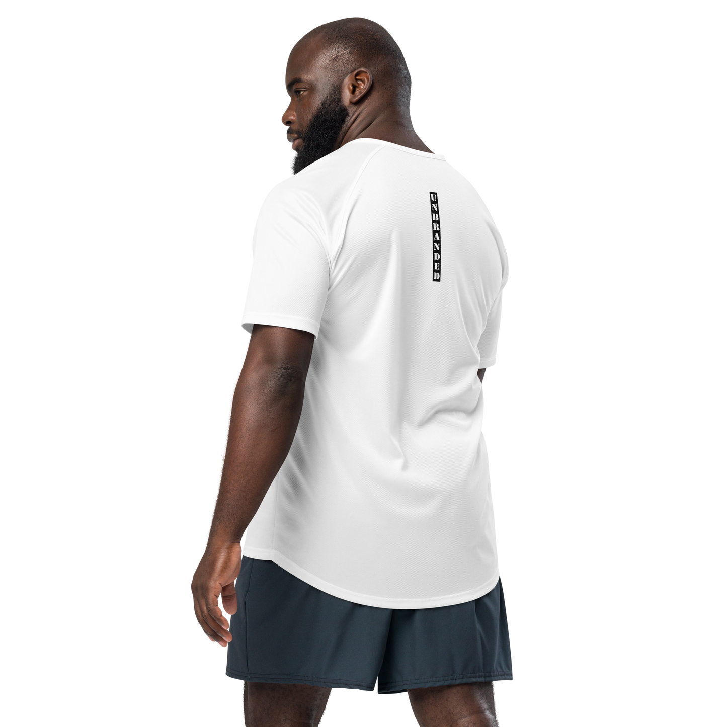 Unbranded Jersey with vertical “Unbranded” label