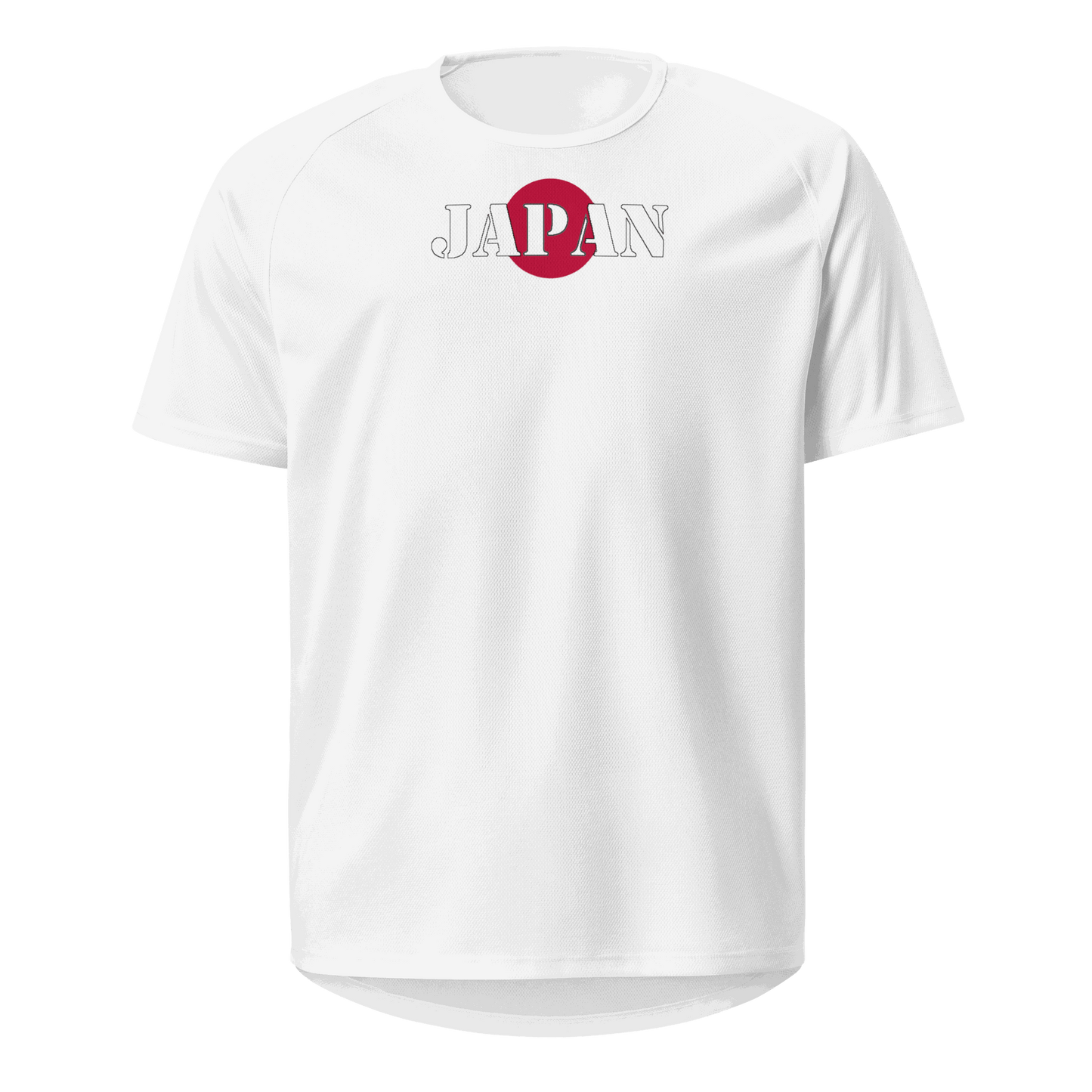 Japan Play for Glory Shirt with bold lettering in red and white