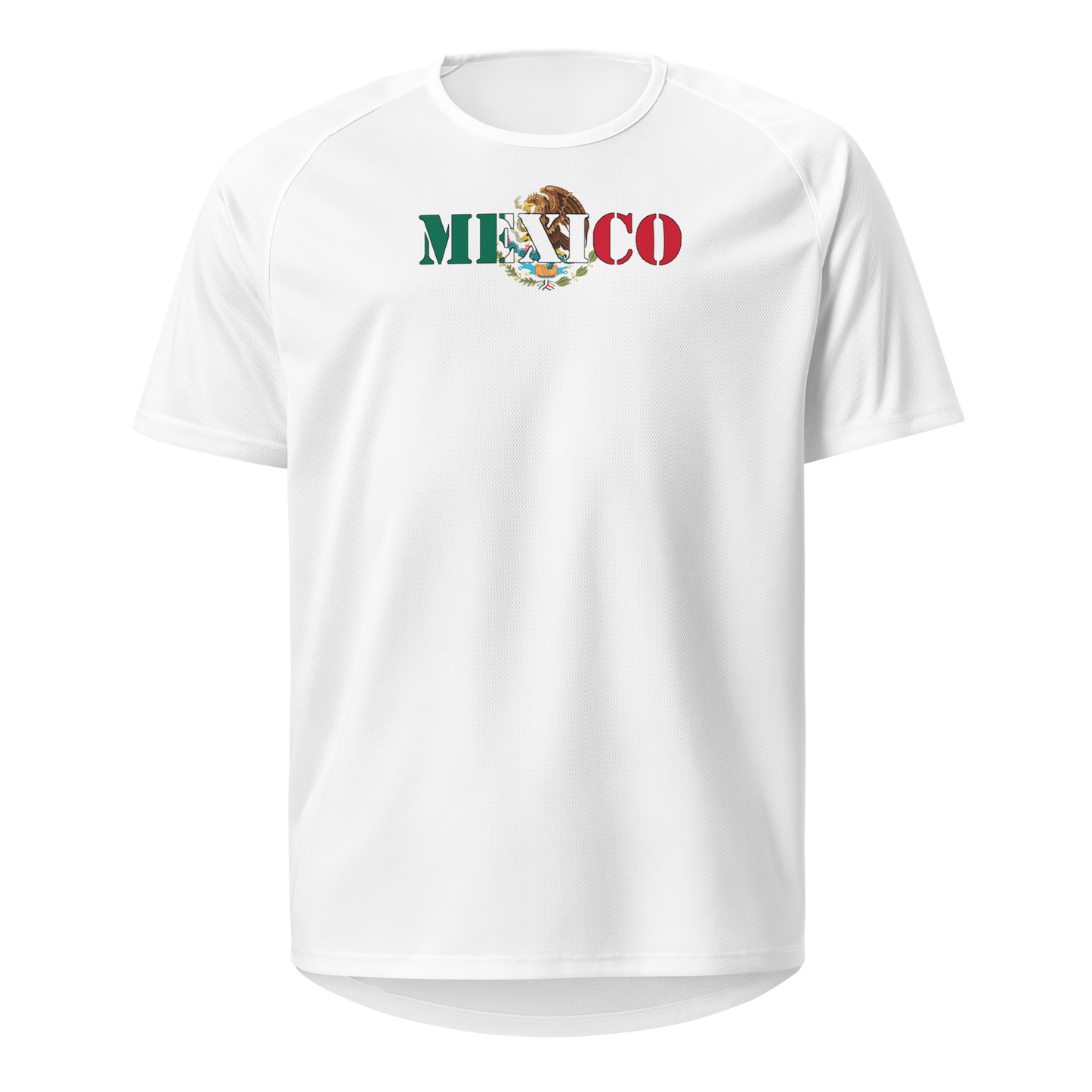 Mexico Play for Glory Shirt with bold lettering in green, white, and red