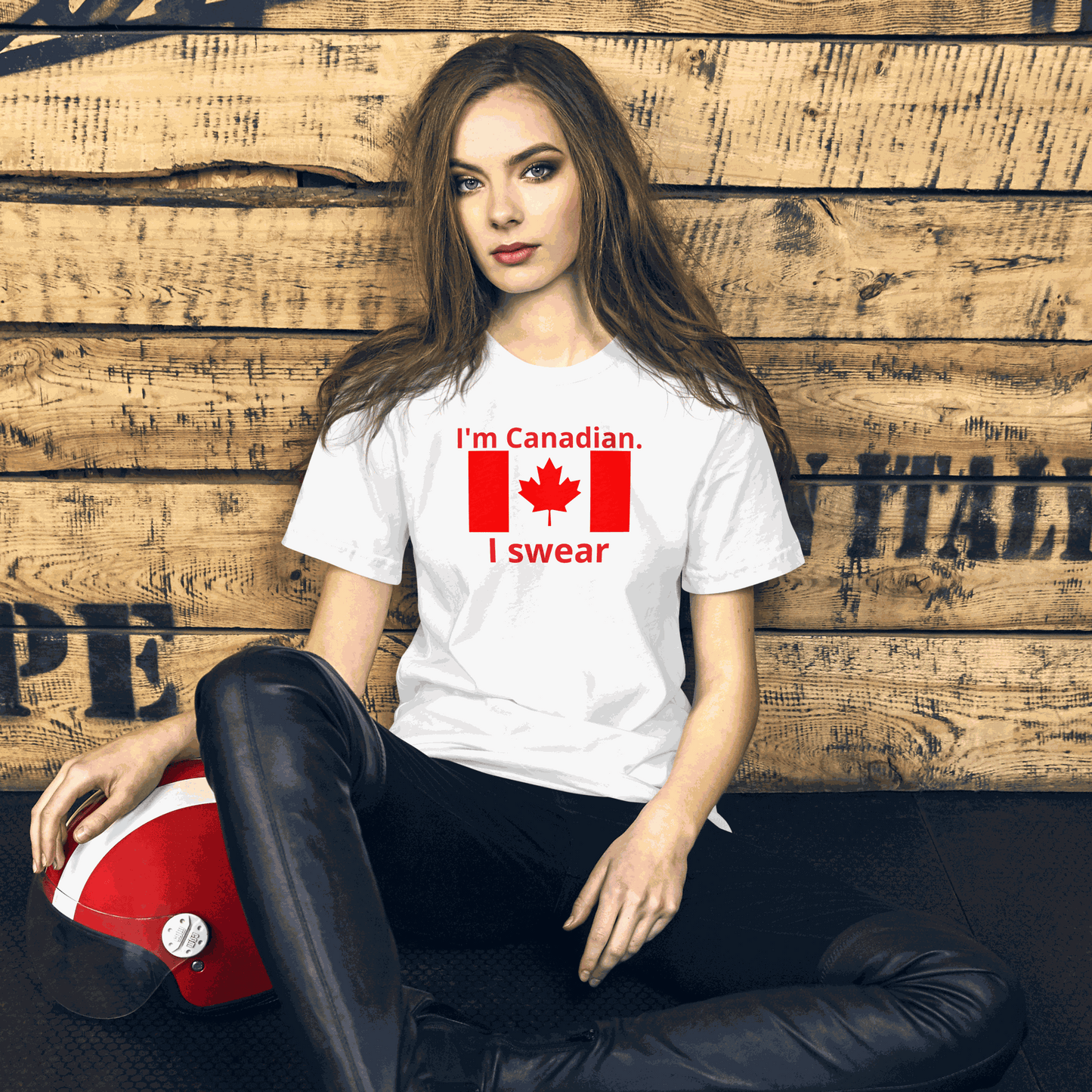 I’m Canadian I Swear Tee