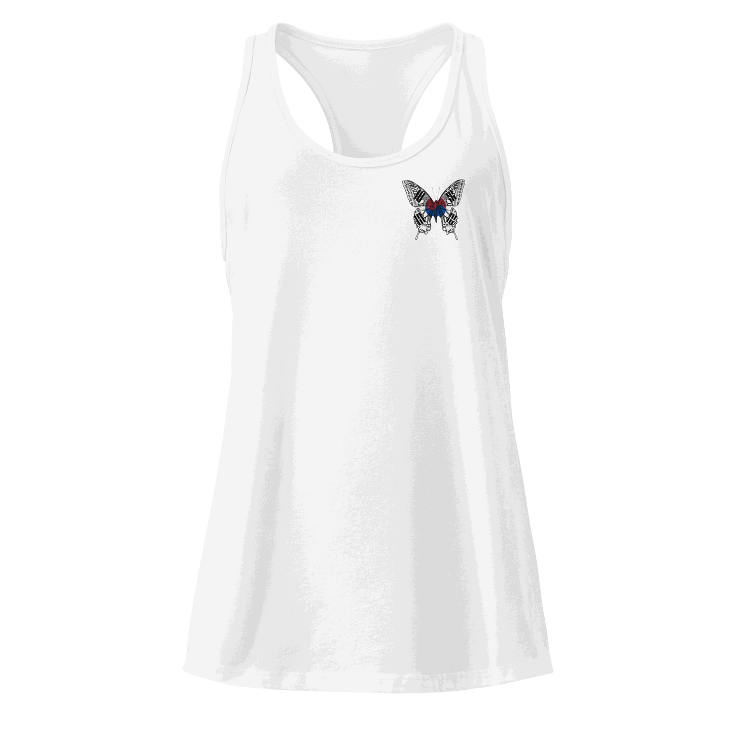 South Korean Flag Butterfly Tank Top