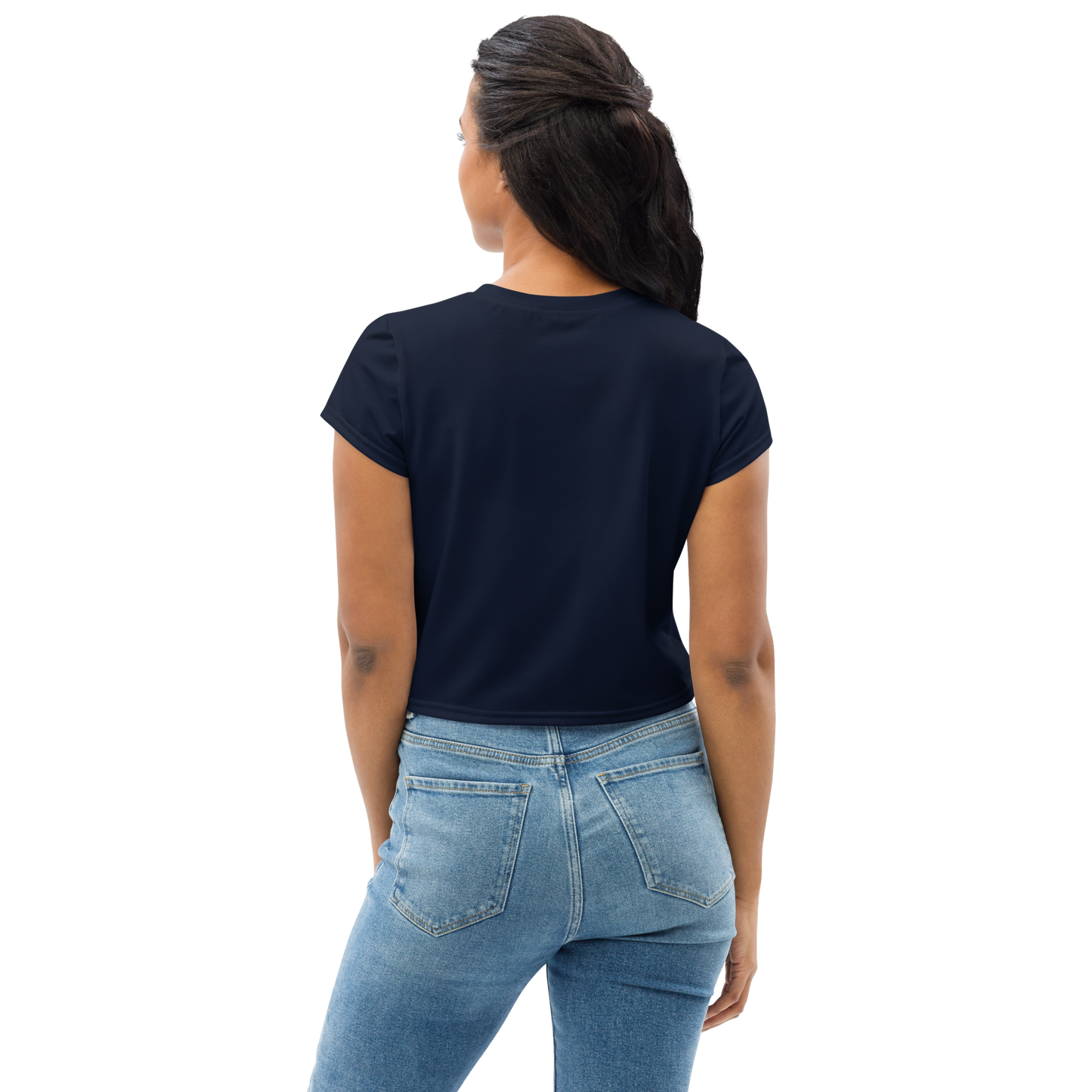 Mandala Elephant Crop Top