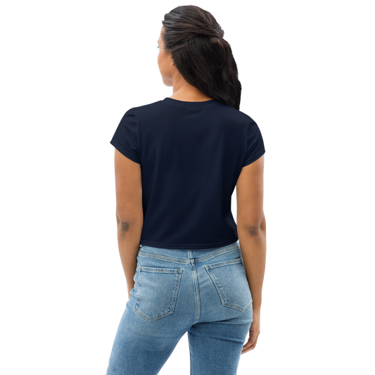 Mandala Elephant Crop Top