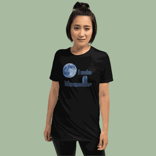 I Make Moonwater Tee with bold witchy statement