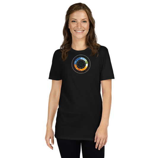 Wheel of the Year Shirt with sabbat wheel design
