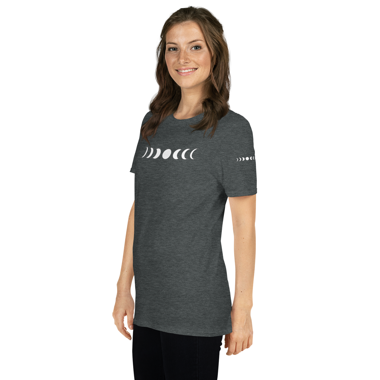 Unisex Moon Phases Shirt styled casually
