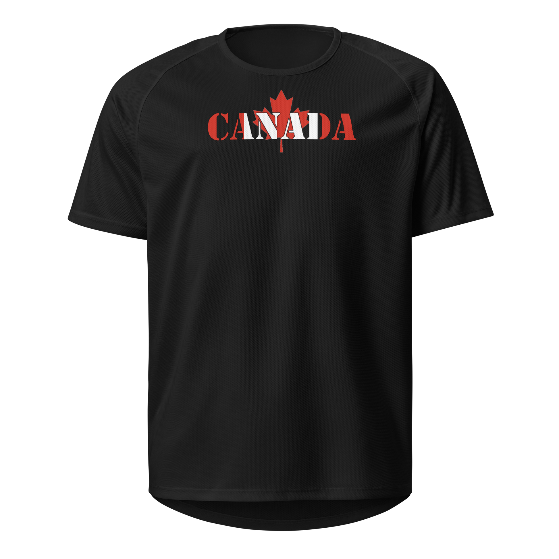 Canada Play for Glory Shirt with bold lettering in red and white