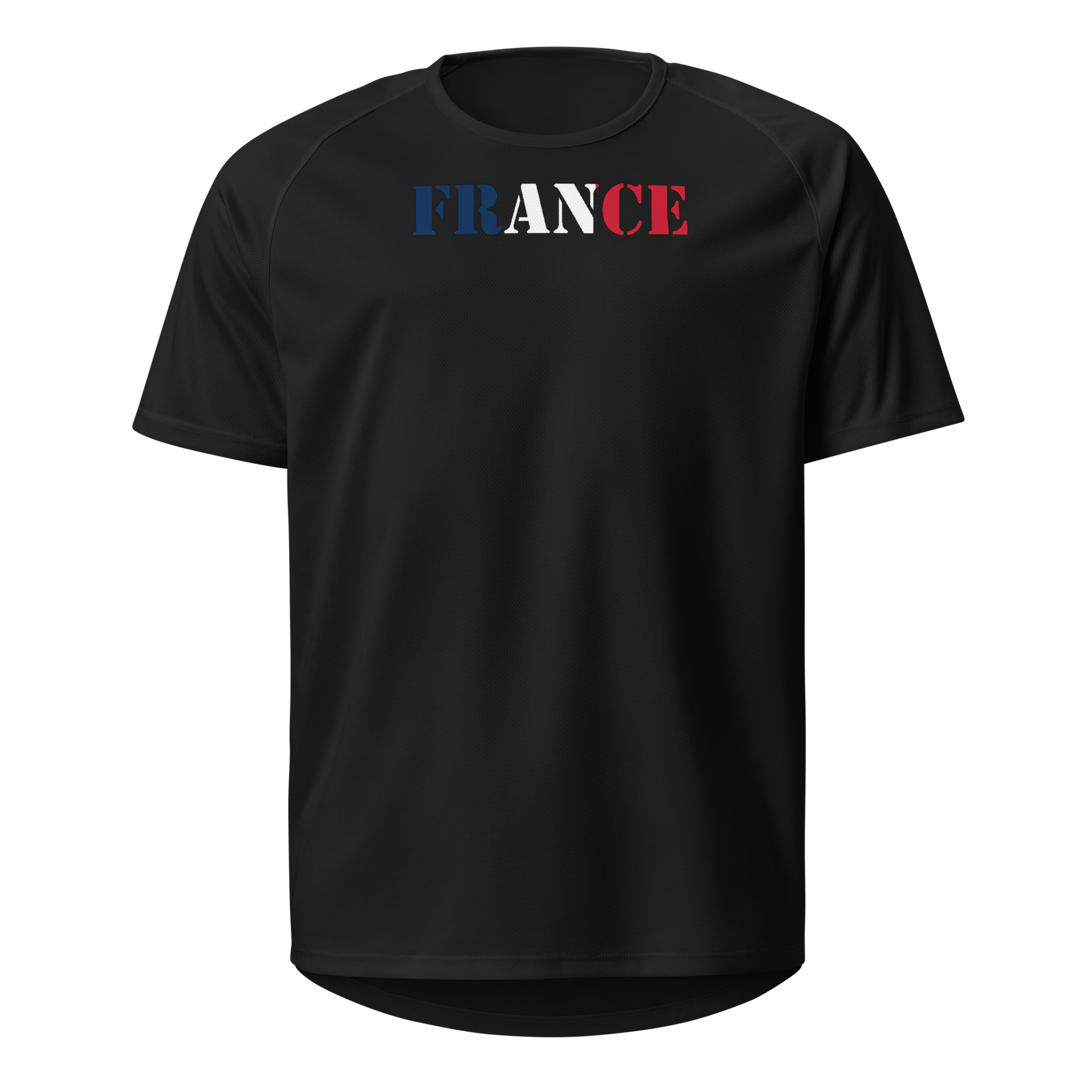 France Play for Glory Shirt with bold lettering in blue, white, and red