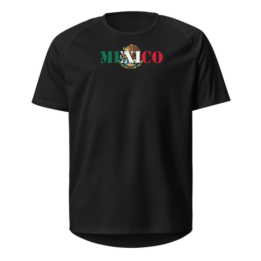 Mexico Play for Glory Shirt with bold lettering in green, white, and red