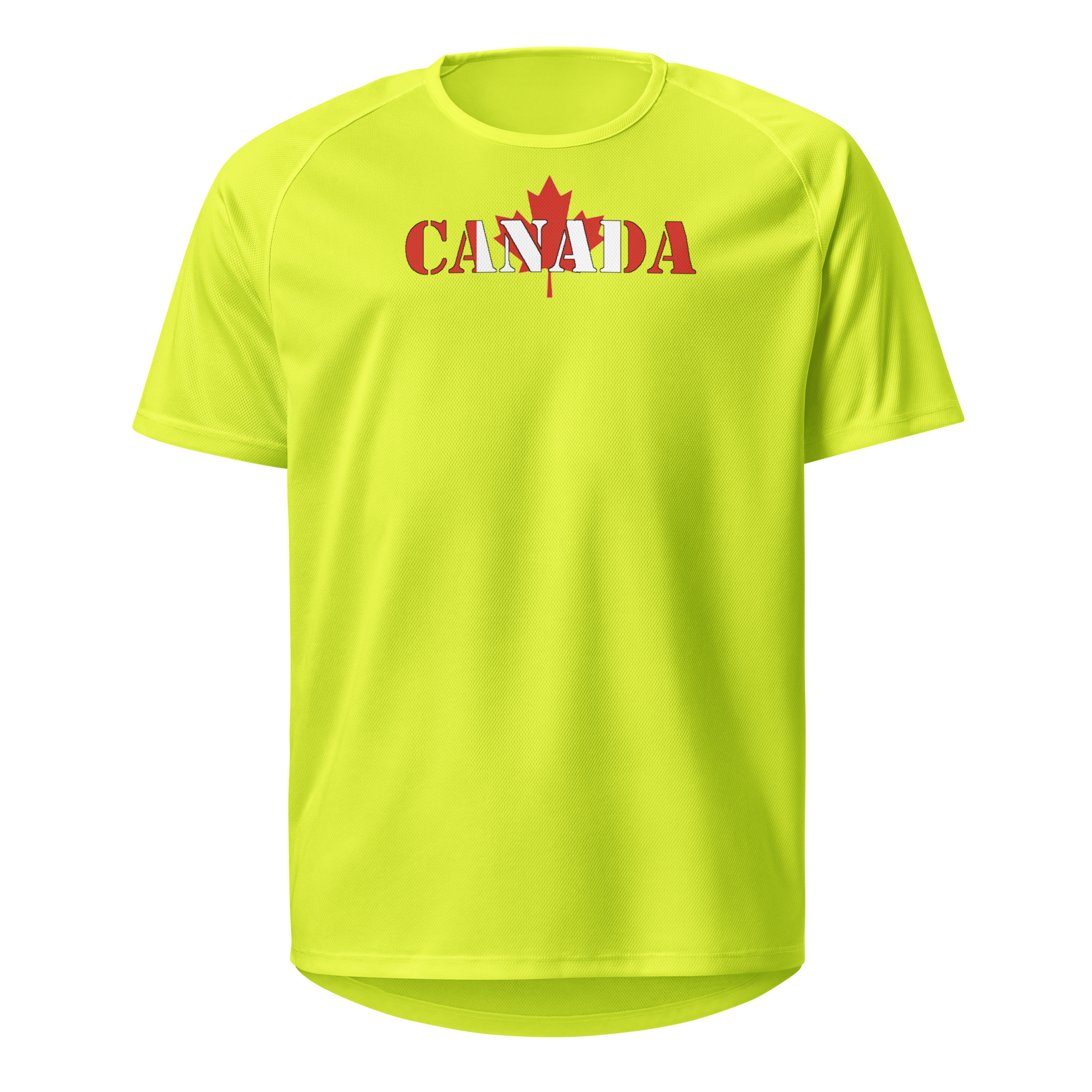 Canada Play for Glory Shirt with bold lettering in red and white