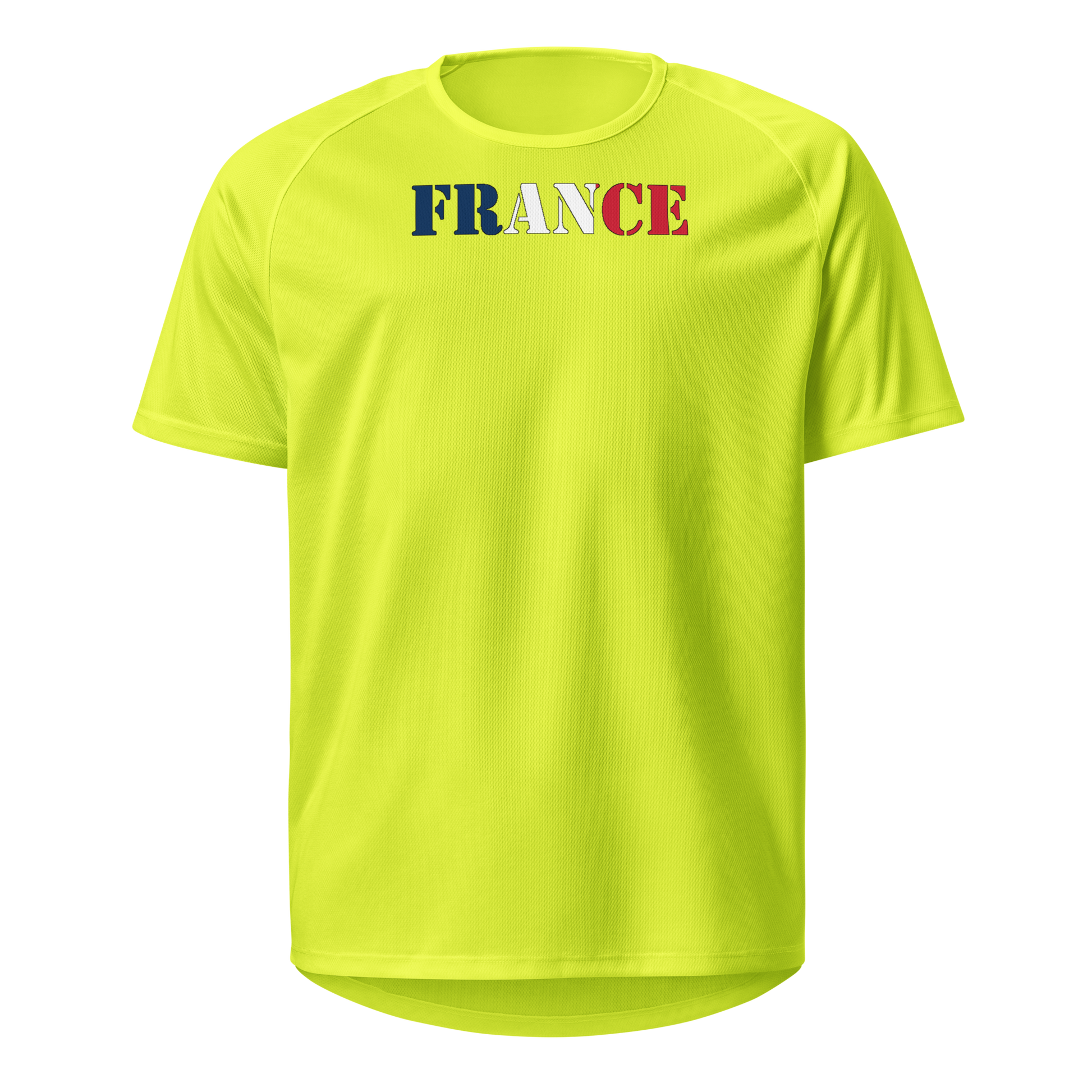 France Play for Glory Shirt with bold lettering in blue, white, and red