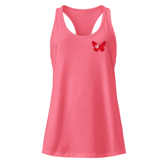 Tunisia Flag Tank Top 