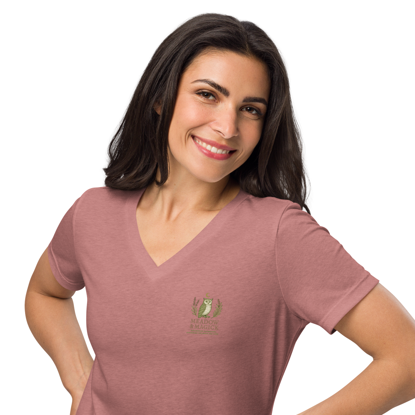 Meadow & Magick Tee with logo design